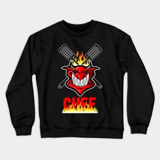 Demon CHEF / Hell's Kitchen / Gordon Ramsey Crewneck Sweatshirt